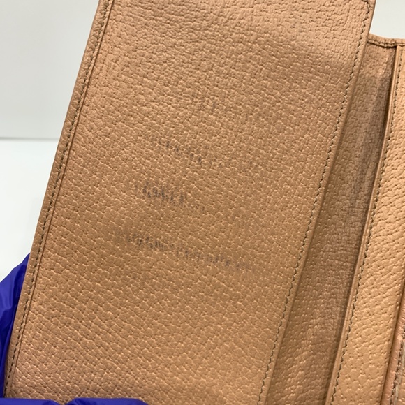 Gucci Brown Pink GG Canvas Long Wallet Sku#85601 (Gently used) - Picture 16 of 16